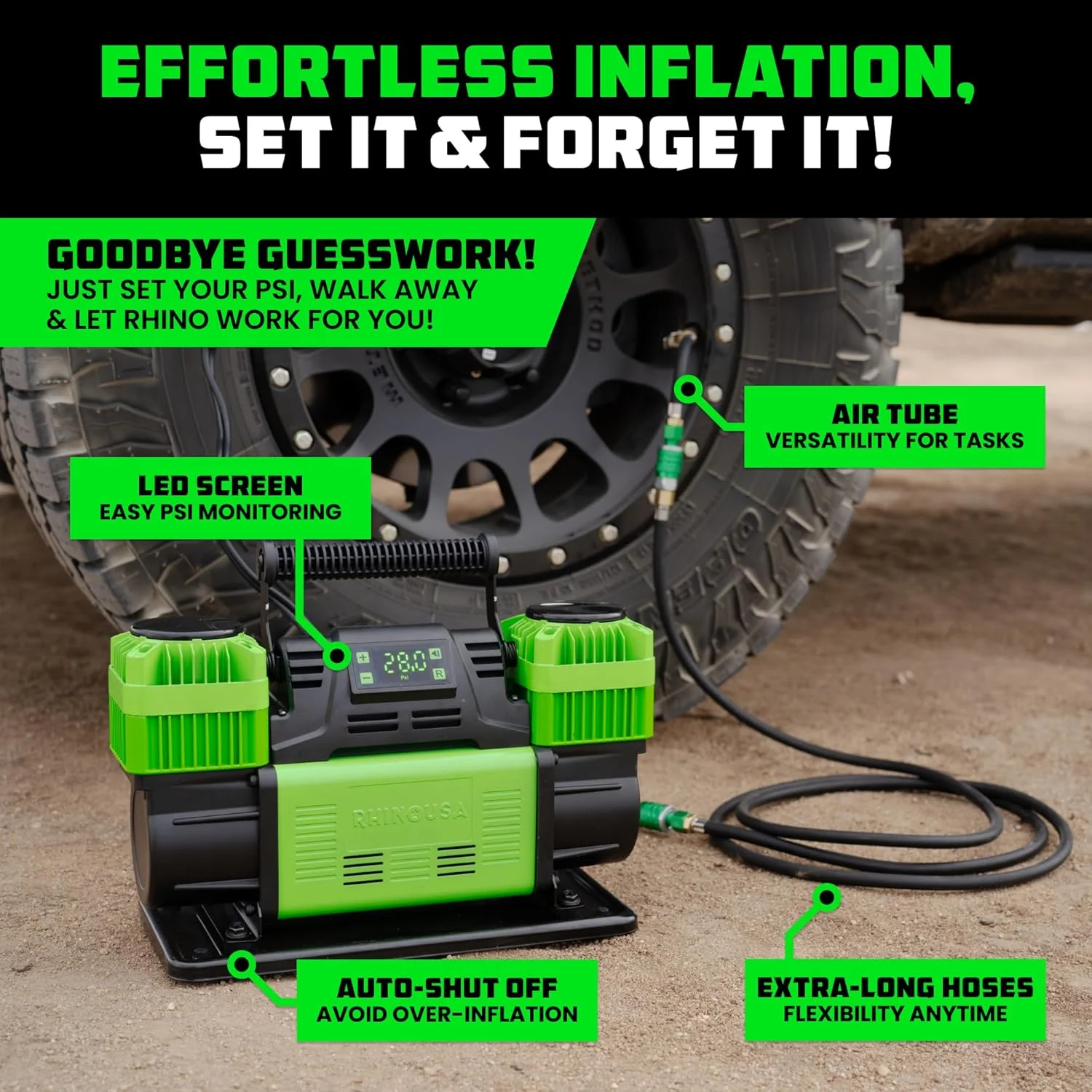 12V Dual-Tire Air Compressor - Image 5