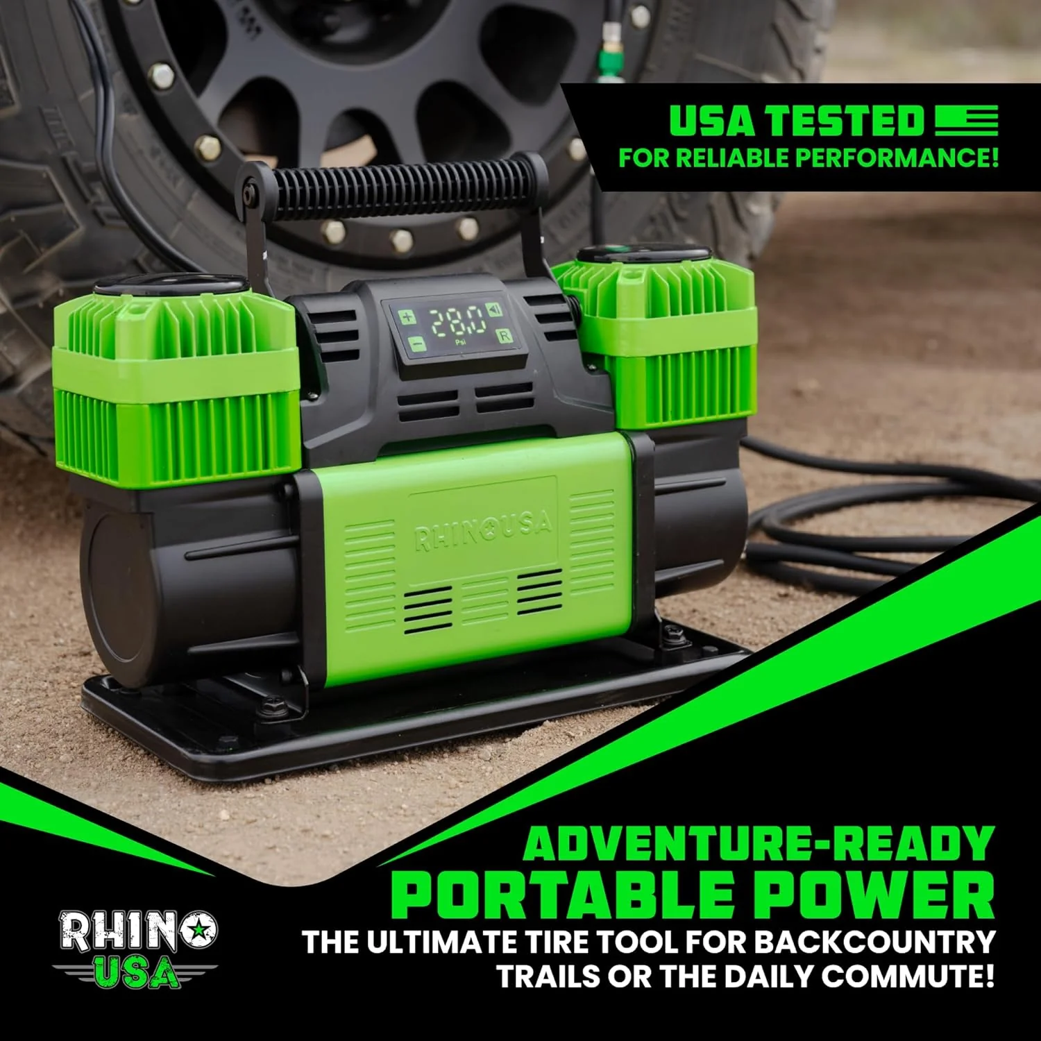 12V Dual-Tire Air Compressor - Image 6