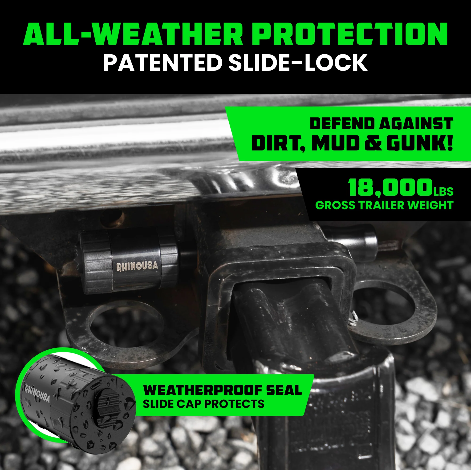 2.5" Locking Trailer Hitch Pin - Image 3