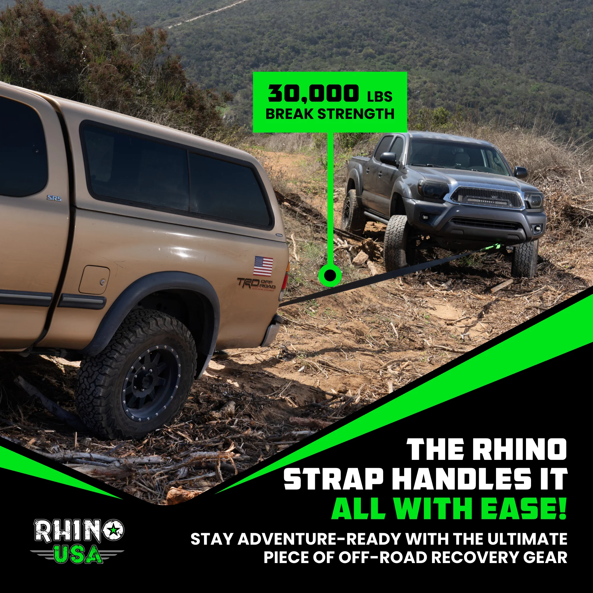 3" Ultimate Recovery Tow Strap - Image 18
