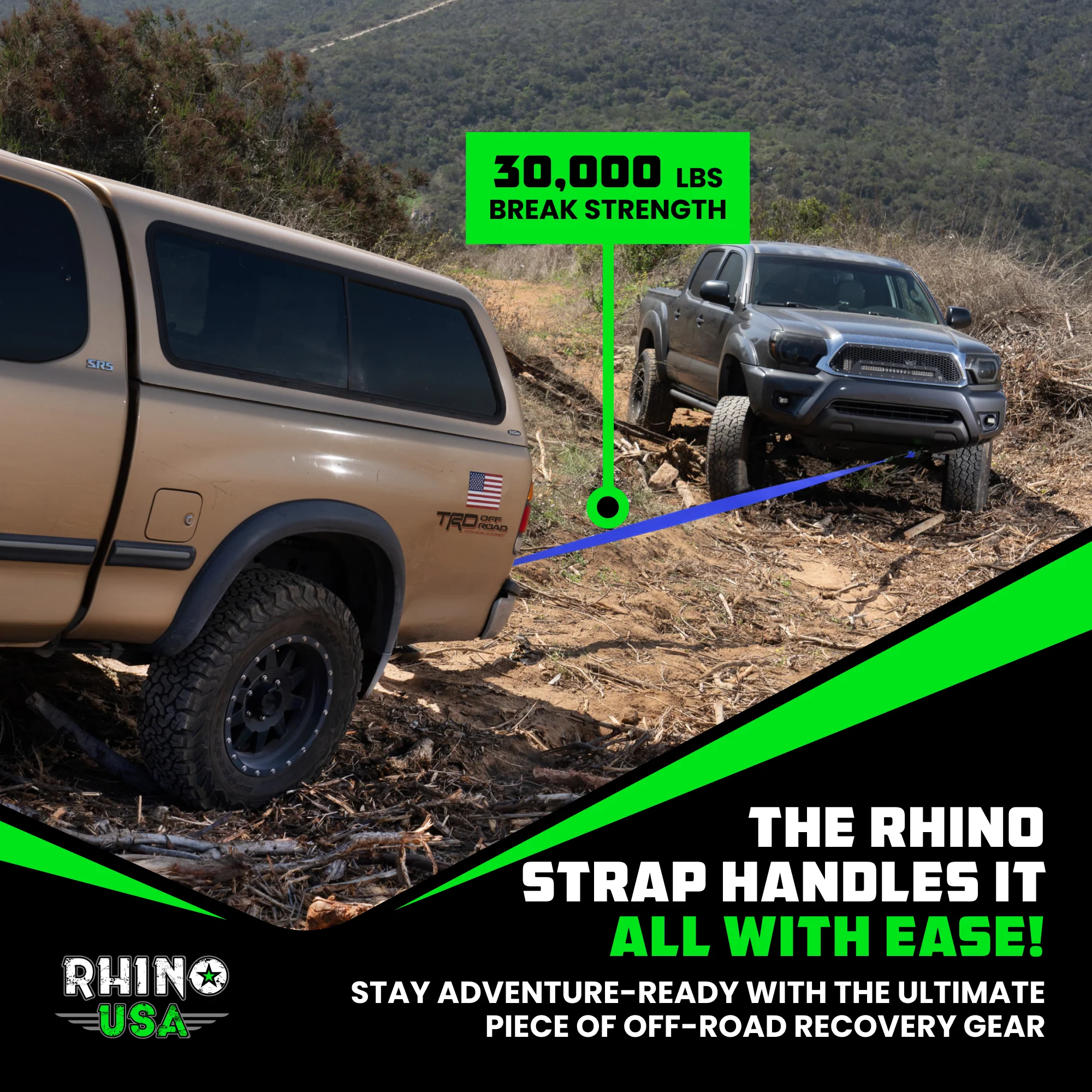 3" Ultimate Recovery Tow Strap - Image 29