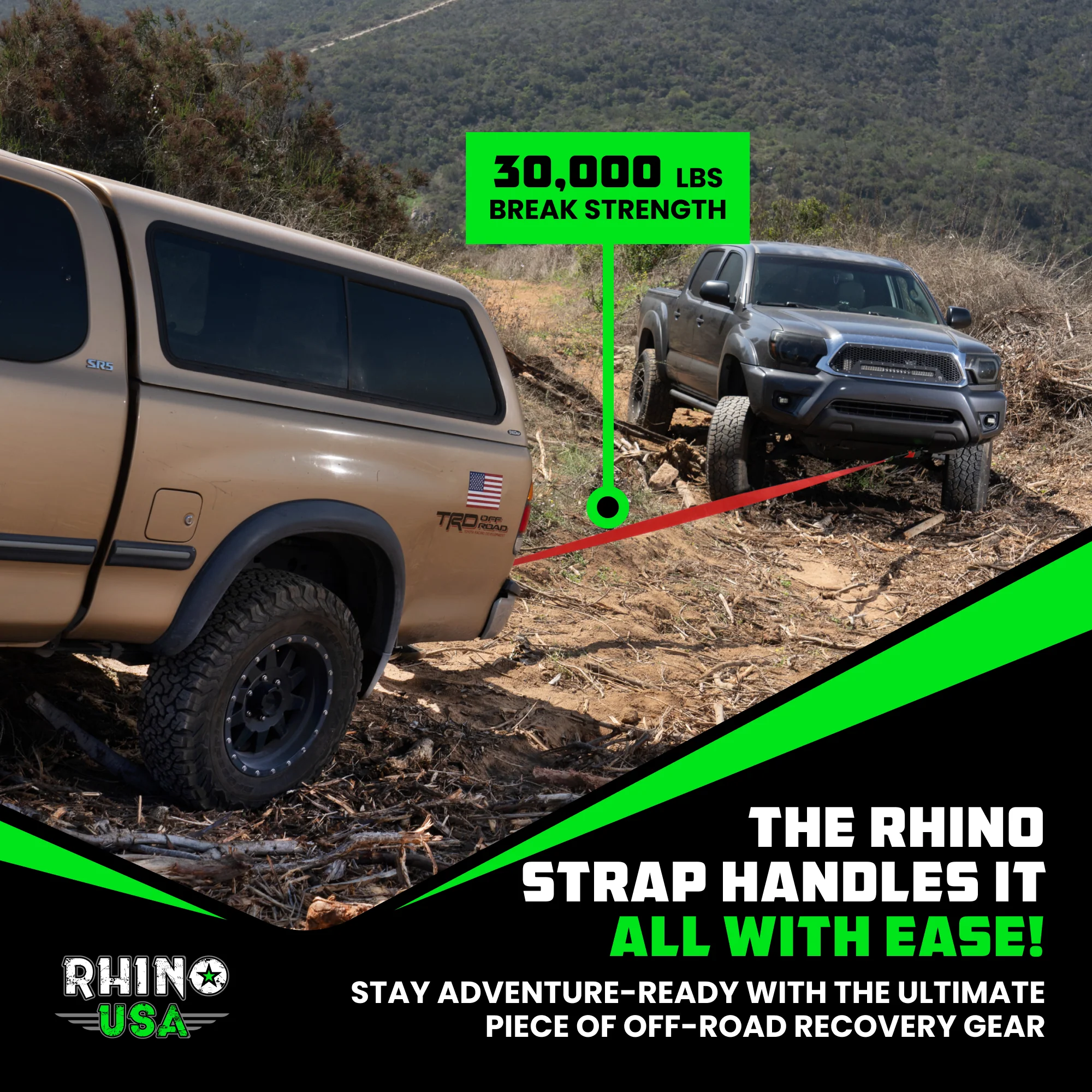 3" Ultimate Recovery Tow Strap - Image 43