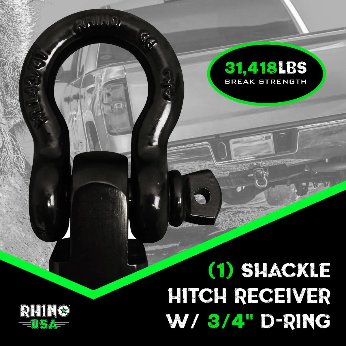 2" Shackle Hitch Receiver - Image 6