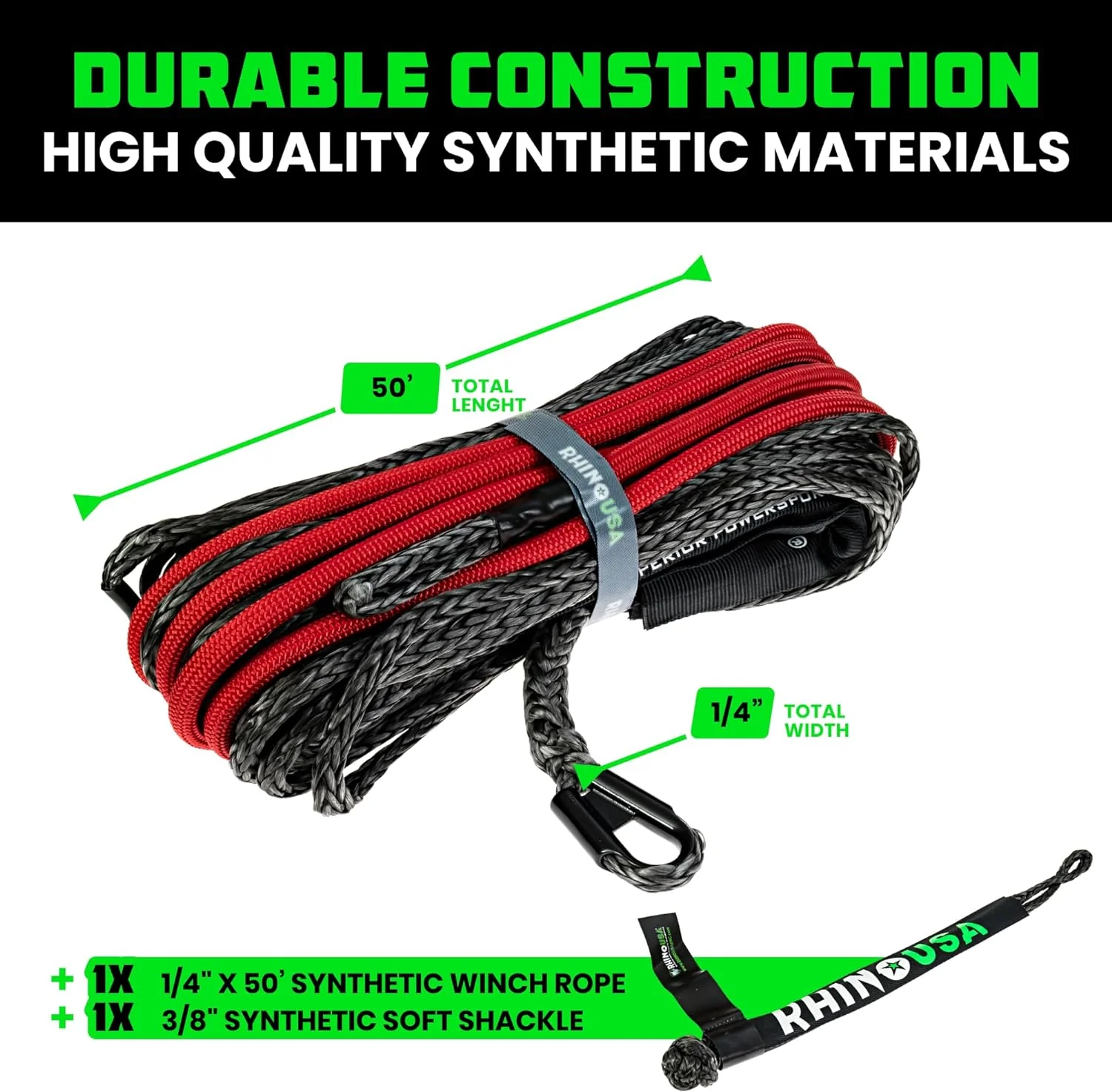 Synthetic Winch Rope - Image 4