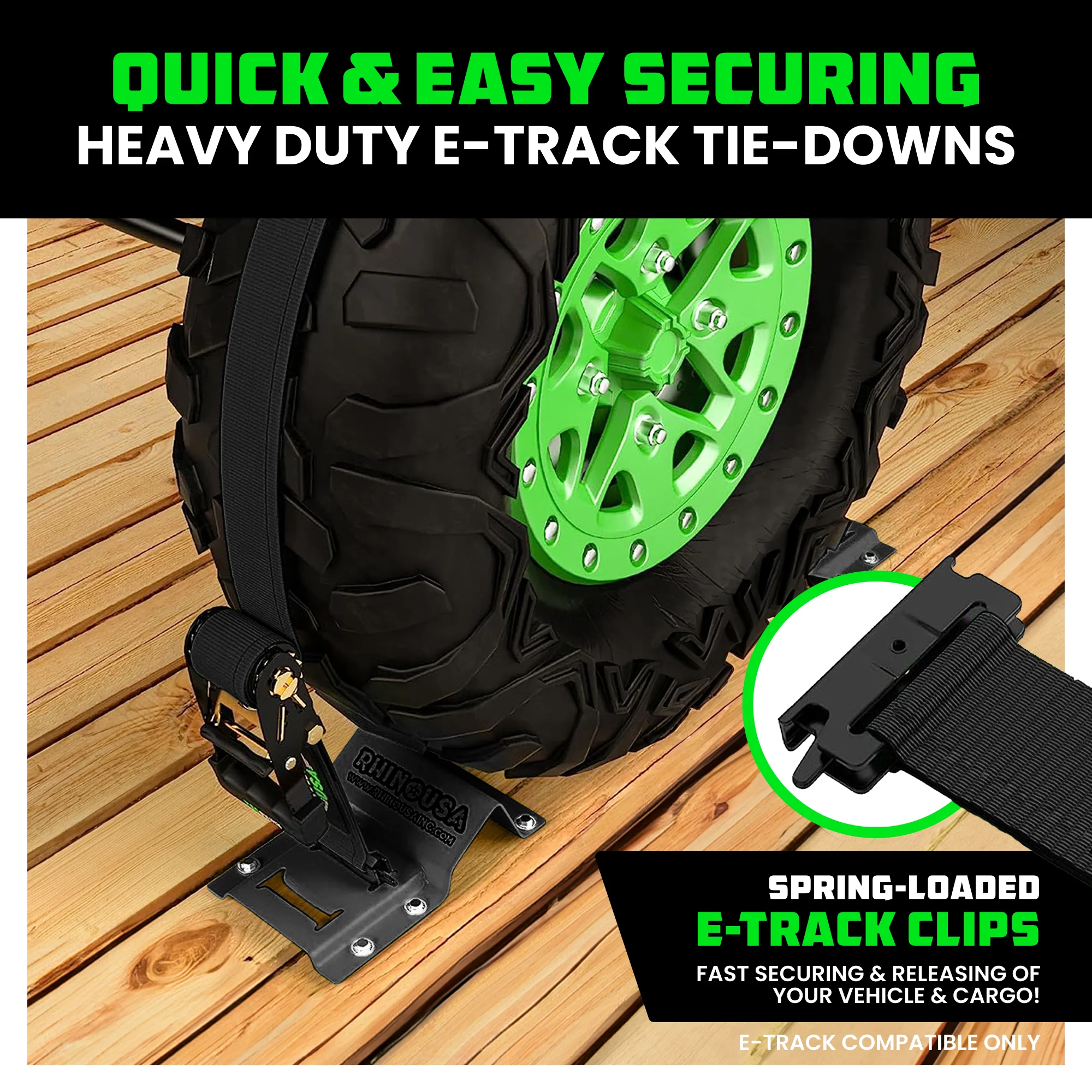 UTV Wheel Chock Tie-Down Kit - Image 23