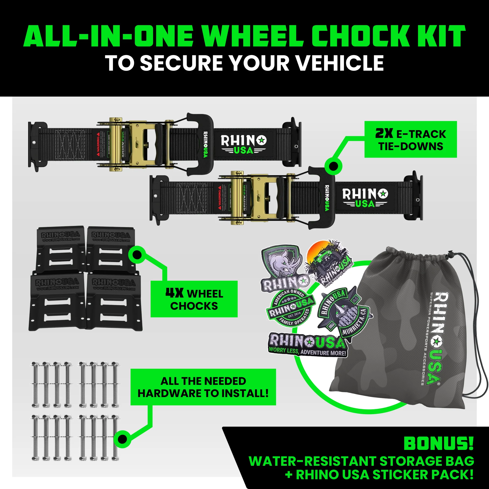 UTV Wheel Chock Tie-Down Kit - Image 26