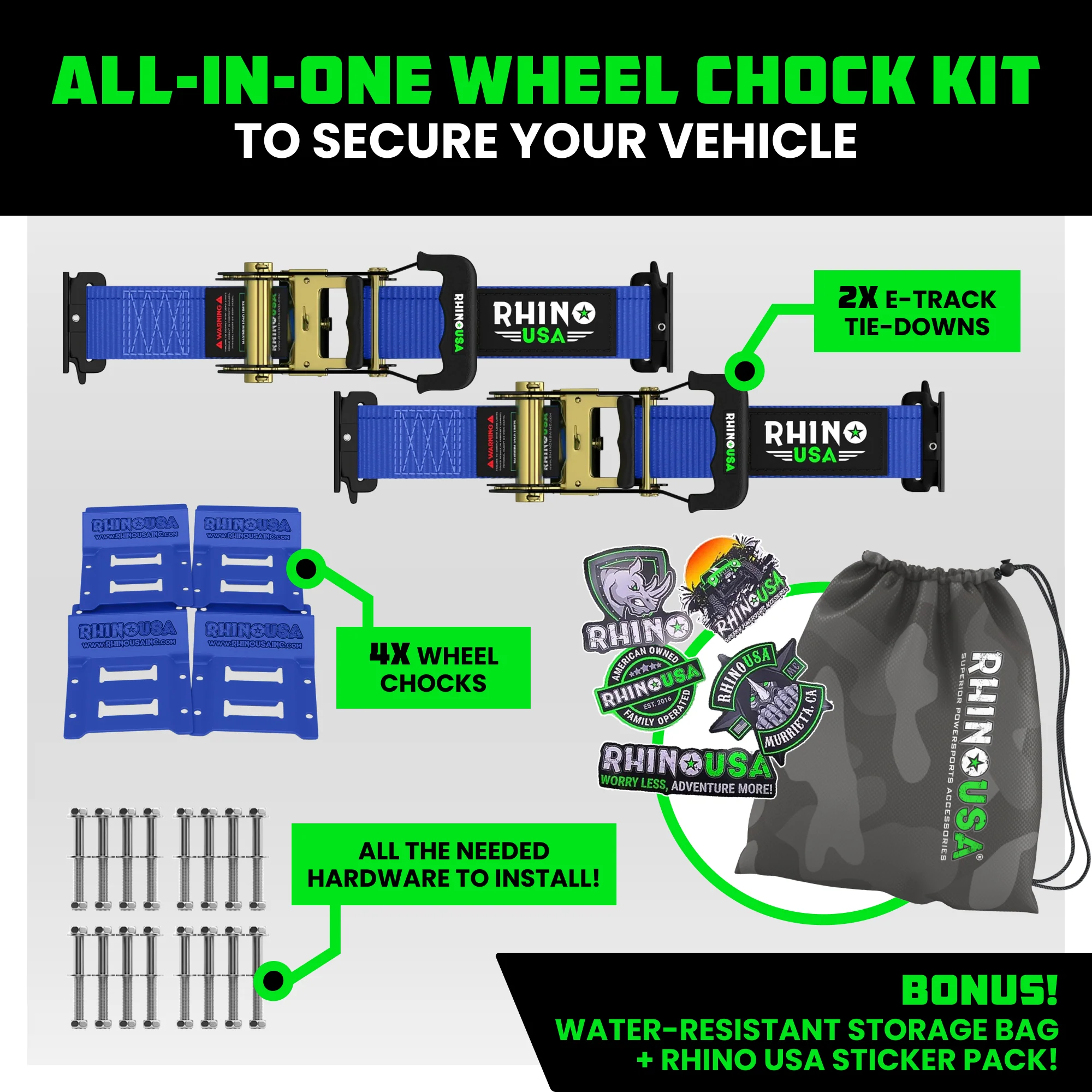 UTV Wheel Chock Tie-Down Kit - Image 33