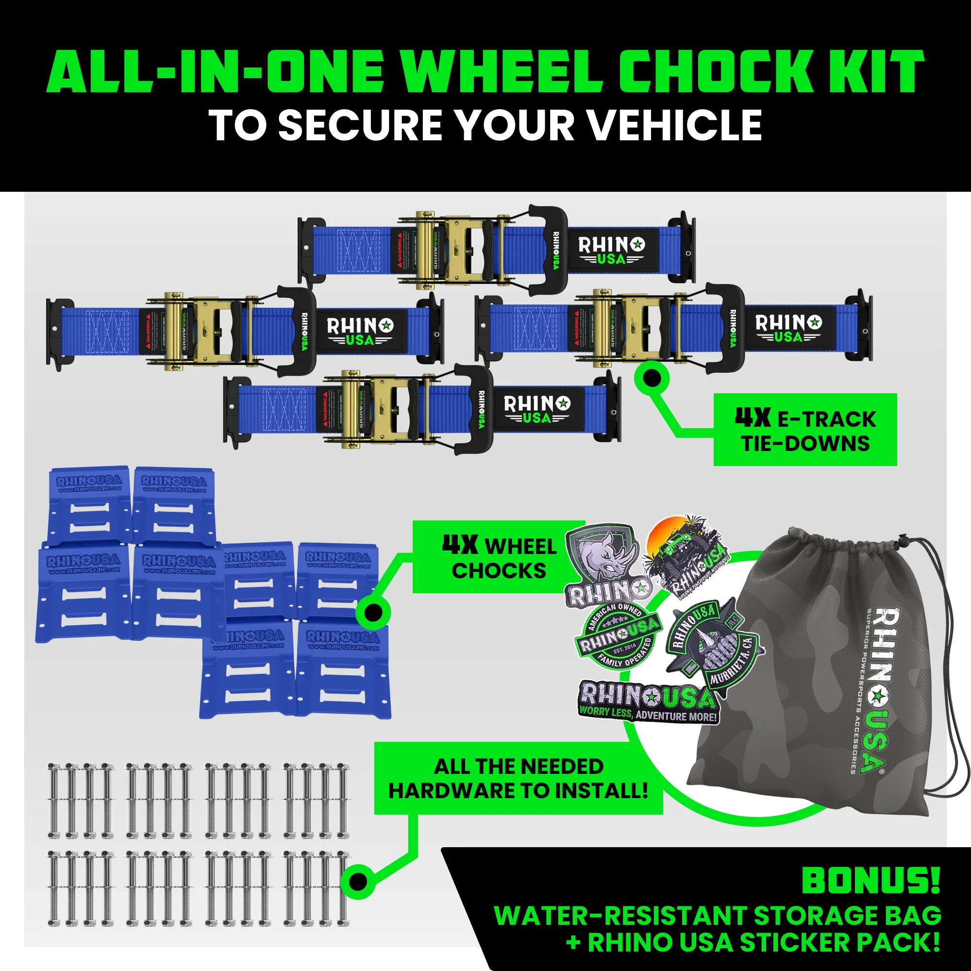 UTV Wheel Chock Tie-Down Kit - Image 40
