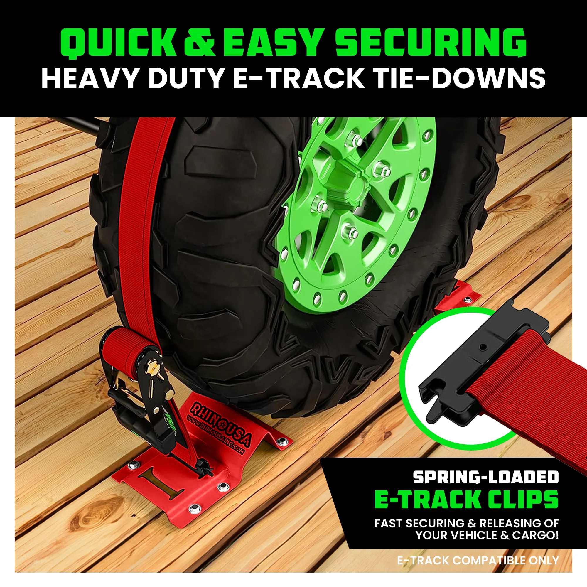 UTV Wheel Chock Tie-Down Kit - Image 51