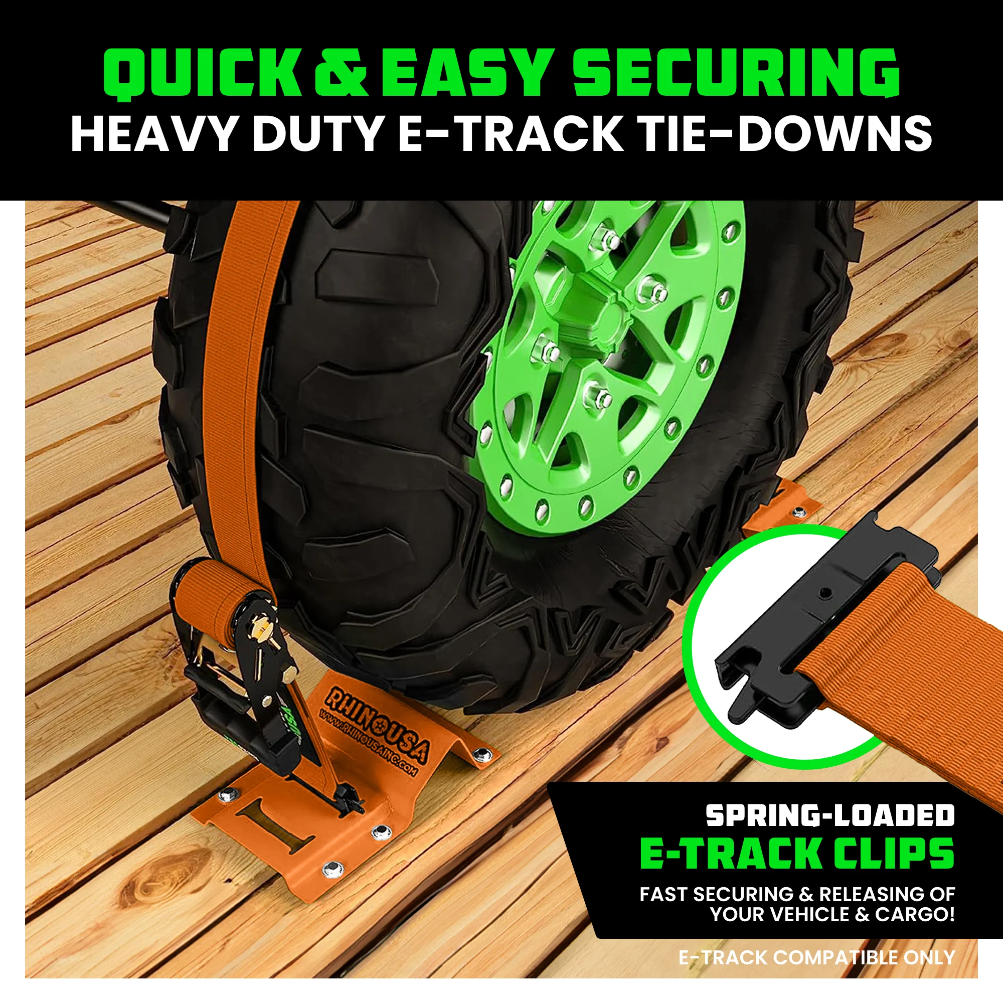 UTV Wheel Chock Tie-Down Kit - Image 58